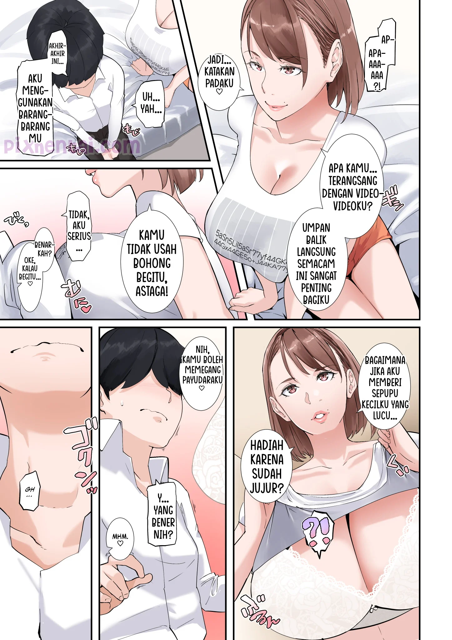 Komik hentai xxx manga sex bokep My Busty Gravure Idol Cousin Does More Than Softcore 8